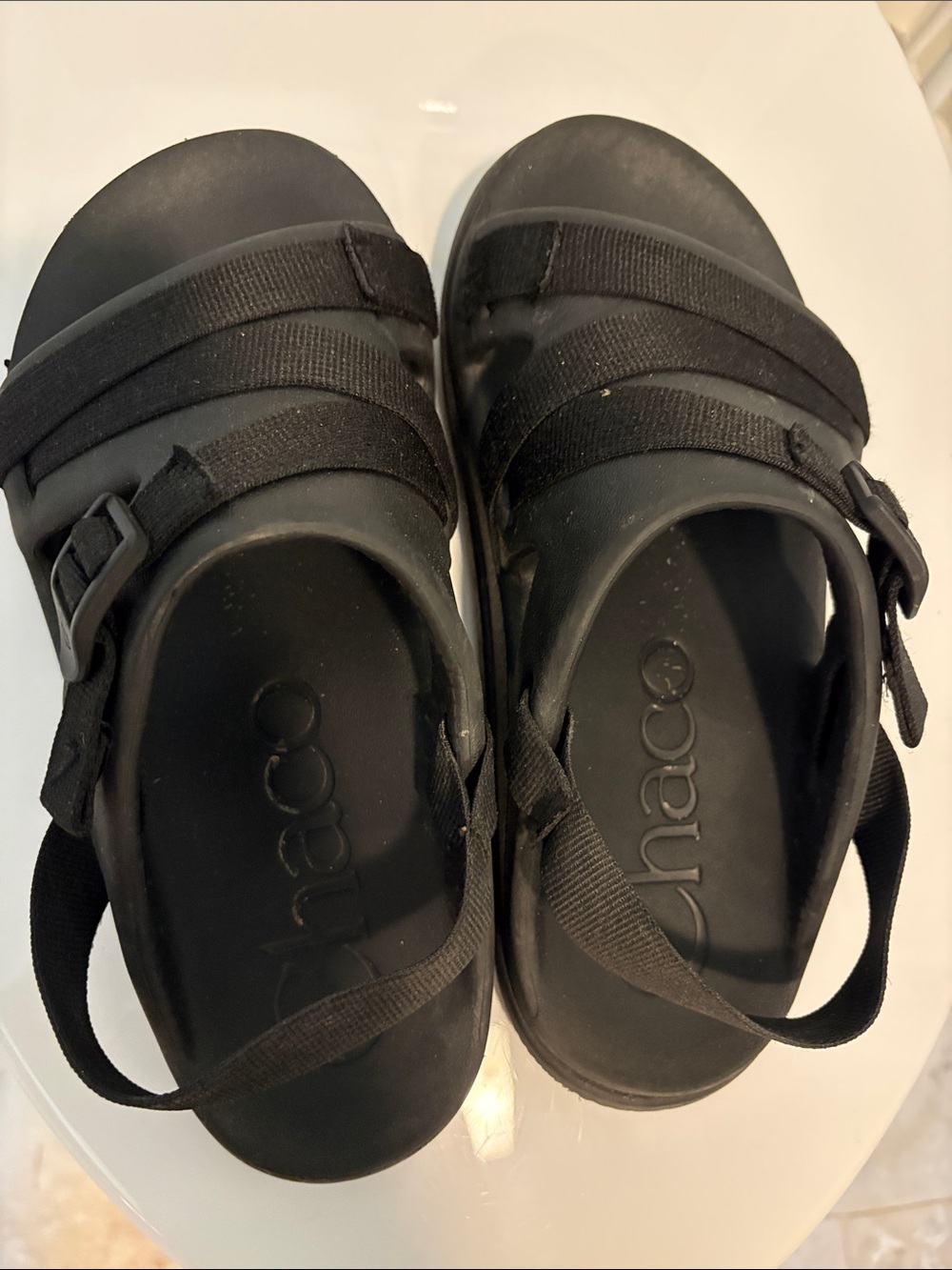 Chaco Black Women's Adjustable Strap Sandals